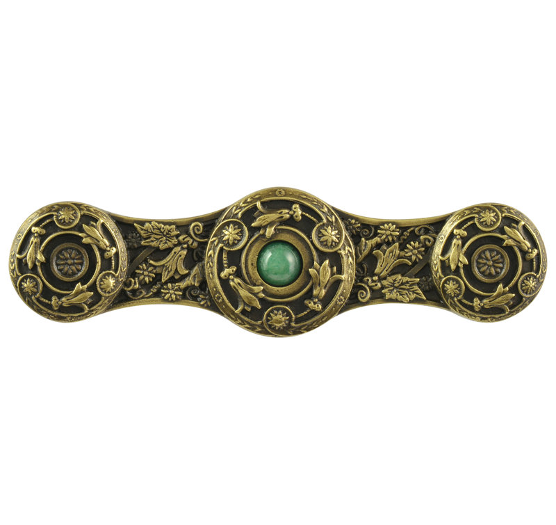 Jewels II Bar / Handle Pull, Antique Brass