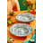 Heritage Green Italian 9" Soup Plates, Set of 4