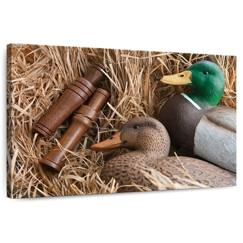 Duck Hunting Concept, 32" H x 48" W