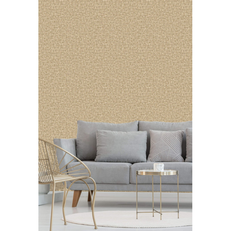 Papier peint texturé non tissé Dove Pi., Beige