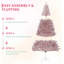 2.36' H Lighted Artificial Christmas Tree