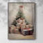 «Christmas Holiday Art», série 2, reproduction encadrée CCLV - bois massif-1766000273
