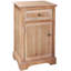 Table de bout en bois massif avec rangement Evangelyne-30129346