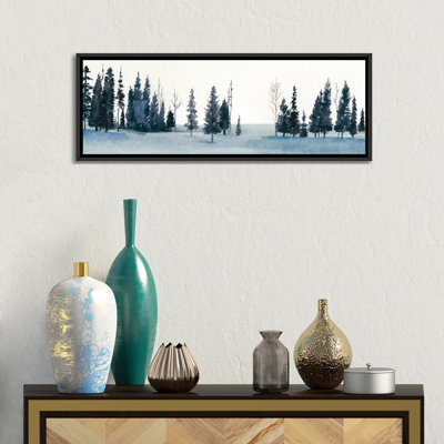 «Sapphire Grove I» par Grace Popp - Estampe numérique sur toile tendue avec châssis