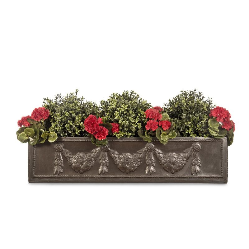 Osterley Handmade Window Box Planter, Medium