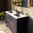 Lafarre 48 in W x 20 in D Double Bath Vanity and Gun Metal Faucet Set-104787394-113054918
