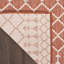 Tapis moderne terre cuite Nourison Positano-2134446931-2134446940