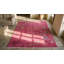 Hand Knotted Wool Area Rug in Pink