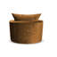 Upholstered Swivel Armchair-1903443028
