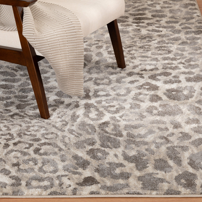 Ronnie Animal Print Indoor Rug, Rectangle 9'10" x 12'10"
