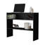 Console noire avec tablette ouverte pour une option de maison moderne