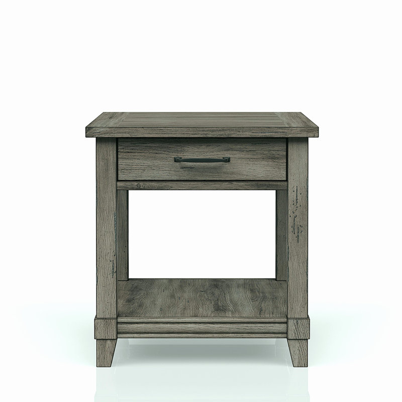 Table d'appoint avec tiroirs de rangement
