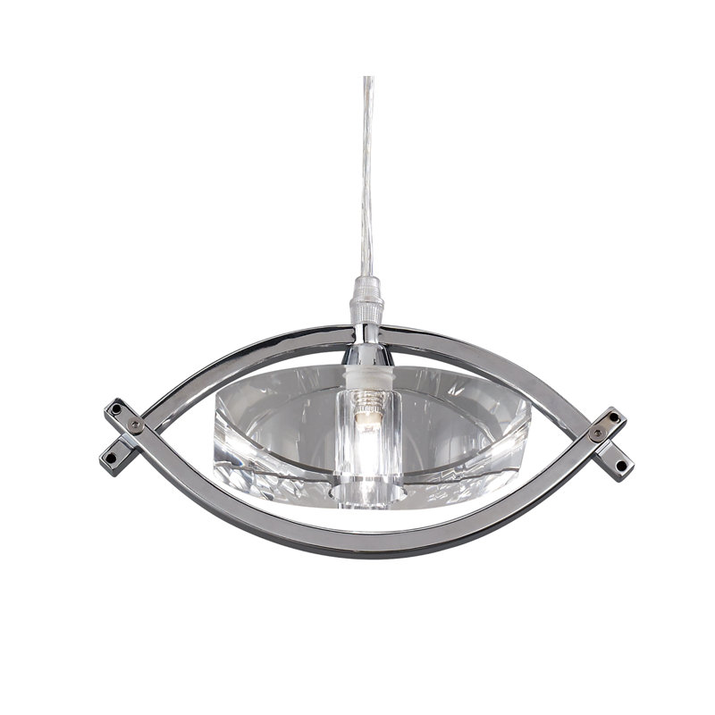 Wallen 1 - Light Unique/Statement Pendant, Polished Chrome