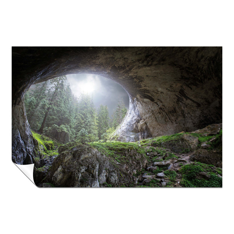Hidden Cave And Open Sky - No Frame Print, 31cm H x 20cm W x 1cm D