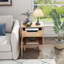 Table de chevet en bois naturel
