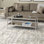 Table basse rectangulaire avec miroir Hera