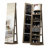 360°Swivel Jewelry Cabinet with Full Length Mirro