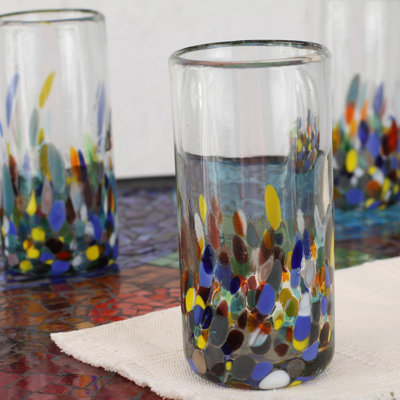 Spires 11oz. Stemless Wine Glass Set