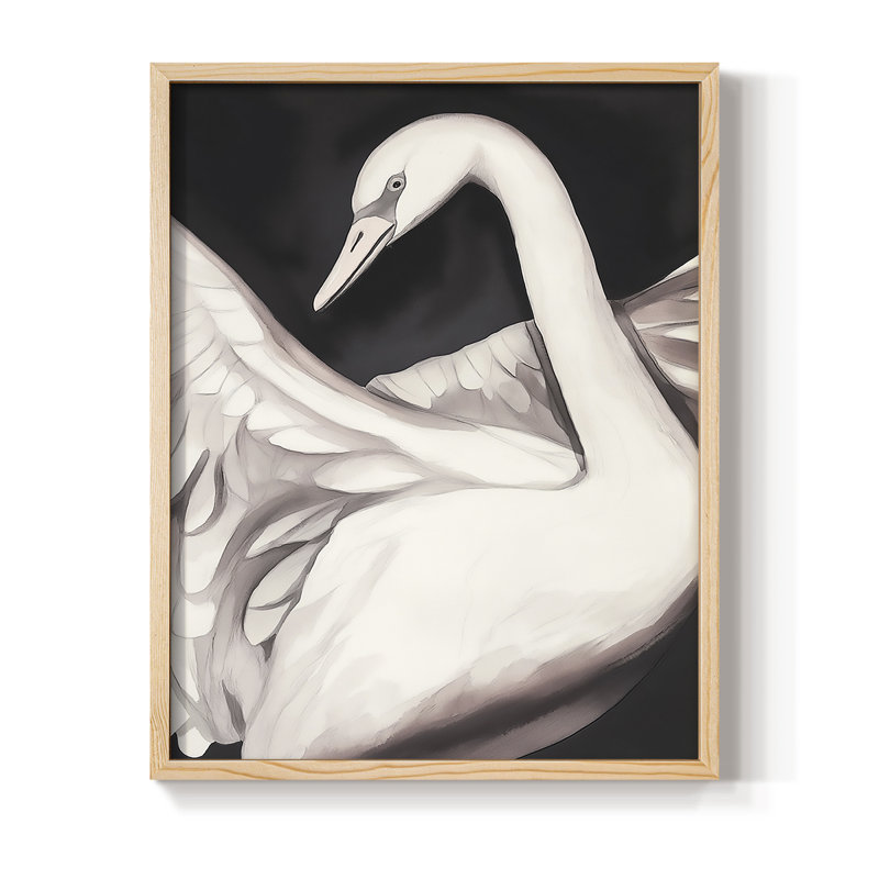 ANIMALS Series CECXLI, reproduction encadrée - bois massif, H 11 po x l 9 po