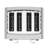 BLACK+DECKER 4-Slice Toaster, Stainless Steel, TR4900SSD