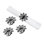 Black Spider Web Napkin Rings Set of 4