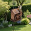 Maison d'oiseaux en bois Mohit