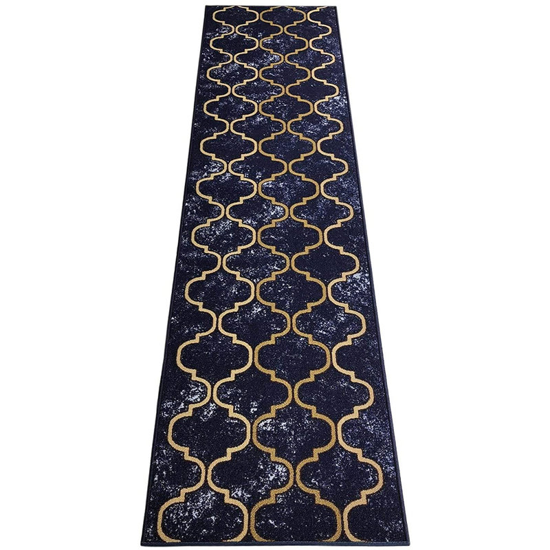 Custom Size Door Mat Slip Resistant Scatter Rugs, Runner 1'11" x 4'