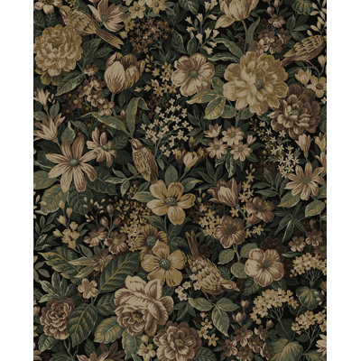 Papier peint préencollé Designs Spice & Green Ash Vintage Meadow Garden
