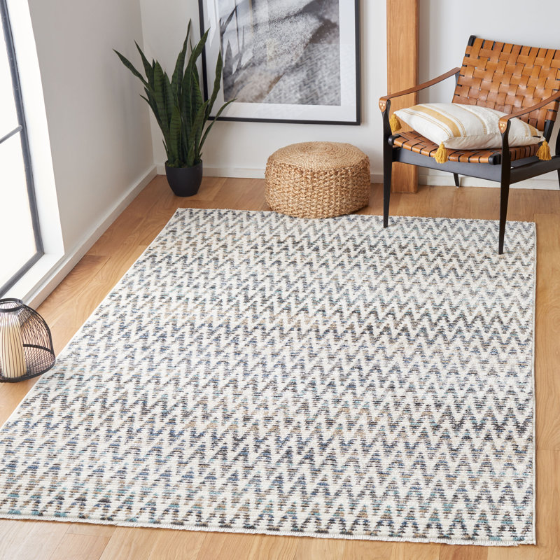 Barr 800 Performance Chevron Rug, Rectangle 5'3" x 7'9"