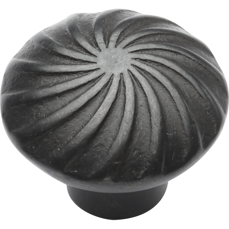 Wheel Cabinet Knob, Dark Bronze, 1.5