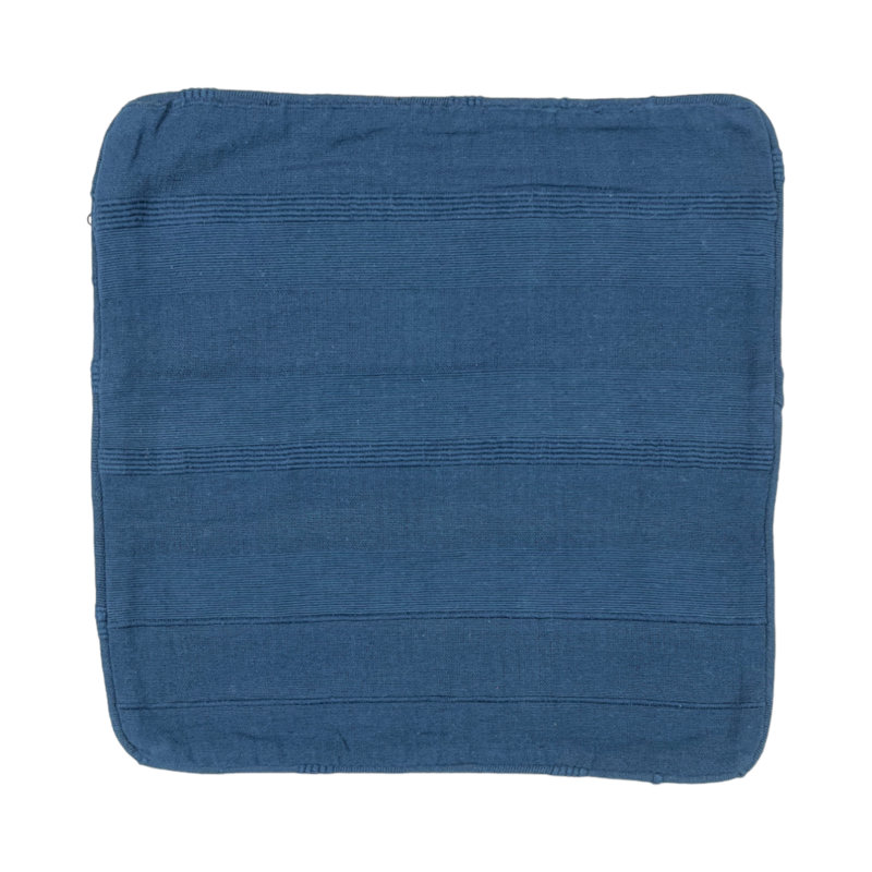 Nayalis Square Cushion, Dark Blue
