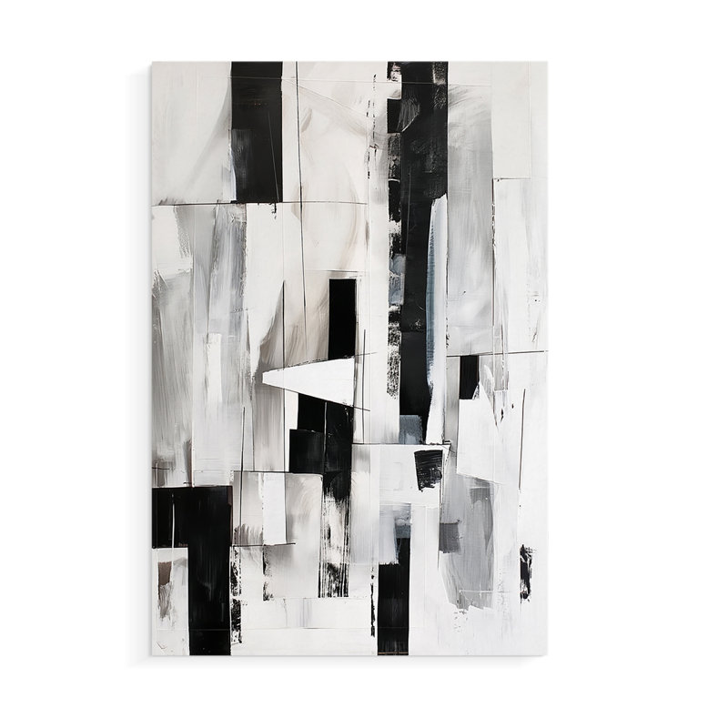 ABSTRACT Series XL - Impression sur toile seulement - NON-CADRE, H 27 po x l 18 po