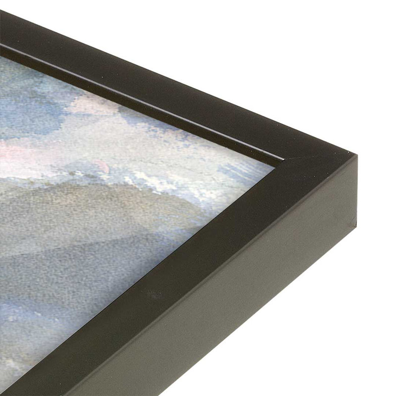 «Storm Clouds» par Stephen Calcasola, reproduction d'art, Impression sur cadre ouvert sans papier mat, H 12 po x l 16 po
