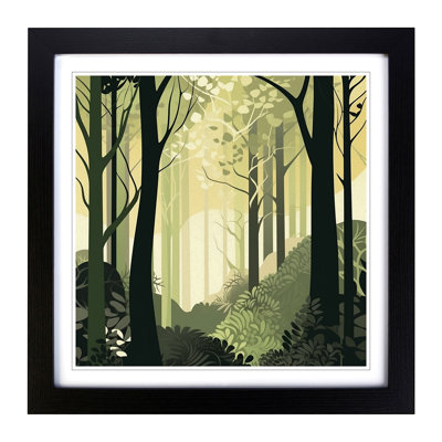 Single Picture Frame Print on Wood