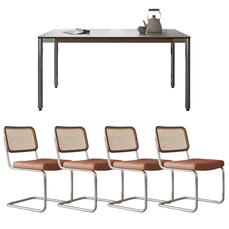 Table de salle à manger Modern, H 29,92 po x L 55,11 po x l 31,49 po