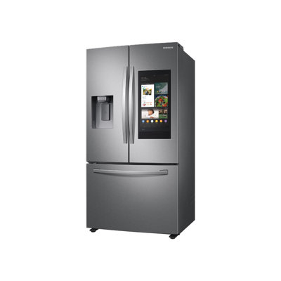 Samsung 26.5 cu. ft. Large Capacity 3-Door French Door Refrigerator with Family Hub and External Water & Ice Dispenser