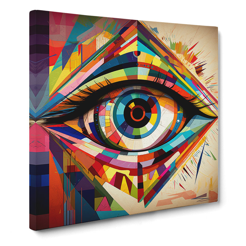 Modern Wall Art - Wrapped Canvas, 35cm H x 35cm W x 3cm D
