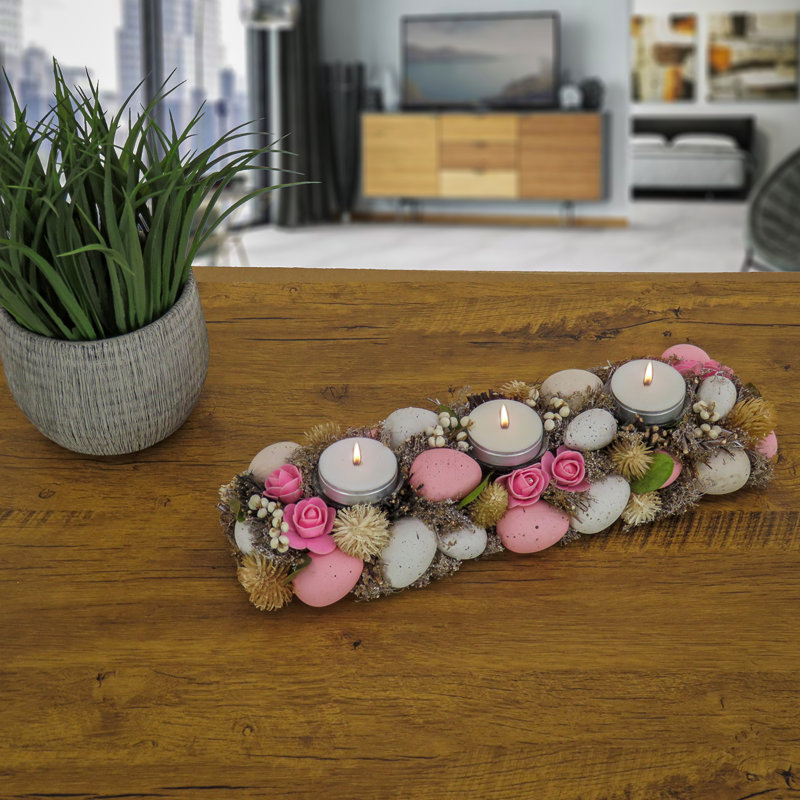 Centre de table bougeoir 16 po The Holiday Aisle®
