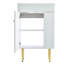 Armoire de salle de bain fonctionnelle avec rangement, idéale pour organiser les essentiels de la salle de bain et améliorer l'espace utilitaire