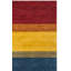 Tapis rayé en laine tissé à la main Frann-21272222