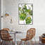 Tropical Jungle Tree Modern White - peinture sur toile-71089583-71089573