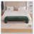 Chenille Upholstered Bench-729379651