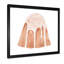 Gâteau de Pâques sur blanc - peinture sur toile-66800594-66800595