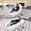 Canapé-lit pliant polyvalent avec 5 positions réglables pour les jeux, la méditation, la relaxation et une utilisation polyvalente dans de petits espaces-59190313