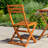 Obermeyer 2 - Person Wood Patio Dining Set with Round Table-50309675