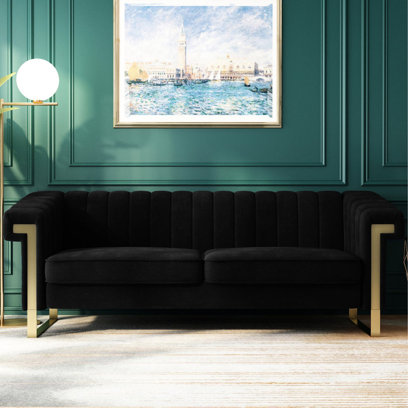 3 avec somptueux tissu en velours: construction, assise confortable, coussins amovibles Style: velours, mousse haute, assise