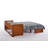 Towe Queen Murphy Bed with Mattress and Power Outlets-844030959