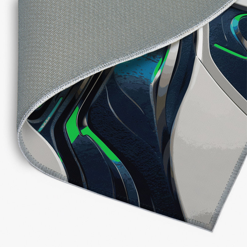 Tapis intérieur et extérieur Pulsar Drift, Rectangle 1 pi 6 po x 2 pi 6 po