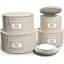 Ensemble de porte-assiettes empilables 4 pièces Sorbus-211736854