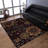 Candita Hand Tufted Wool Eco-Friendly Area Rugs - 4' x 6', Rectangle, Brown Color, Floral Modern Design, High Pile Thick Handmade Anti Skid Area Rugs for Living Room, Bed Room-1728610186